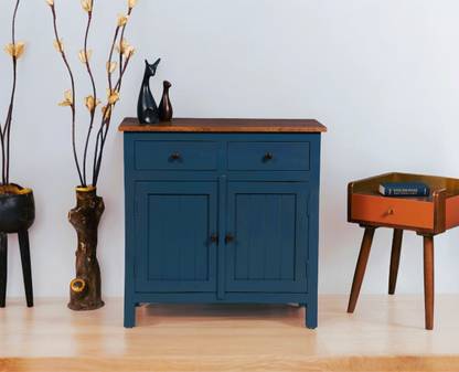Woodefly Solid Wood Free Standing Sideboard