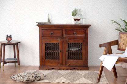 Furnishilp Versatile Wooden Sideboard with Ample Storage | Perfect Addition to Your Home Solid Wood Free Standing Sideboard