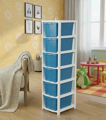 Viseman multi Layer Drawer Cabinet with Premium Utility Construction Plastic Free Standing Cabinet