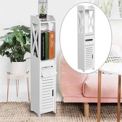 peelorange Floor-Standing Bathroom Storage Cabinet - Maximizing Space with Style Solid Wood Free Standing Cabinet