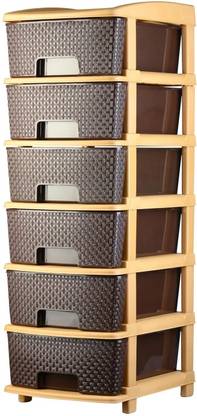 Jayci Mart Plastic Free Standing Cabinet