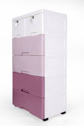 Smarttex Plastic Free Standing Chest of Drawers