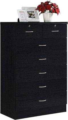 CASPIAN Chest Of Drawers Engineered Wood Free Standing Chest of Drawers