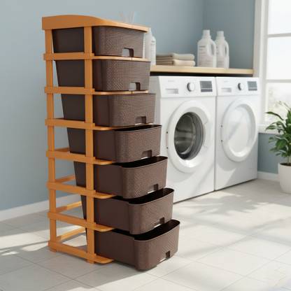 Viseman multi Layer Drawer Cabinet with Premium Utility Construction Plastic Free Standing Cabinet