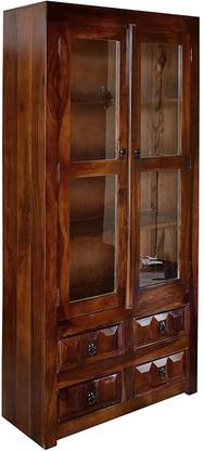 Flipkart Perfect Homes Sheesham Solid Wood Solid Wood Free Standing Cabinet