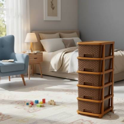 MAXTID Plastic Free Standing Cabinet