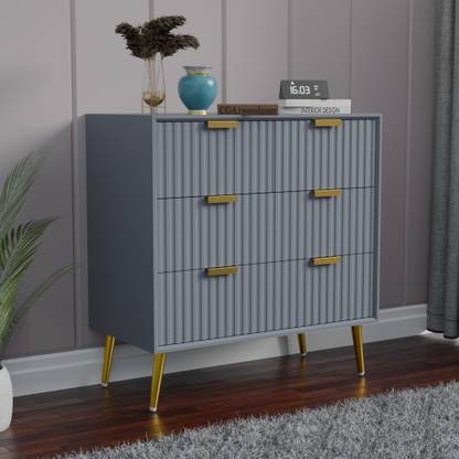 FURNITELL Solid Wood Free Standing Sideboard
