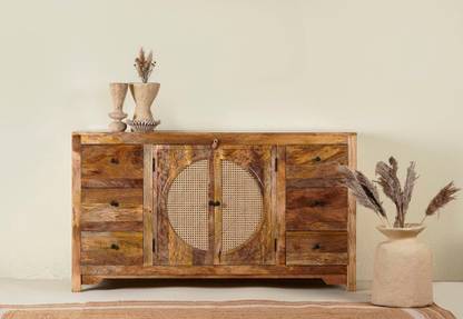 The kashth WED Solid Wood Free Standing Cabinet