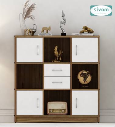 SIVOM Settle Multipurpose Storage Unit/ Engineered Wood Free Standing Cabinet