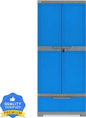 Nilkamal FMDR 1B Freedom Plastic Storage Cabinet with 1 Drawer for Multipurpose Use Plastic Free Standing Cabinet