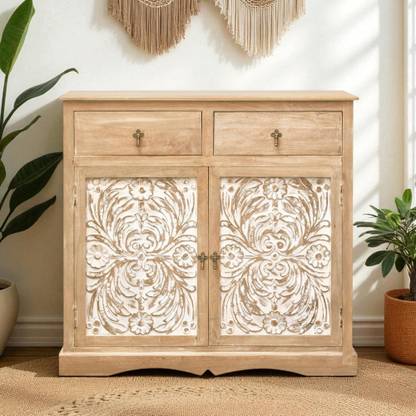 THE ATTIC Solid Wood Free Standing Sideboard