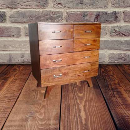 Wudniture Solid Sheesham Wood Chest Of Drawer Cabinet For living Room/ Hotel | Solid Wood Free Standing Chest of Drawers