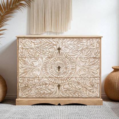 THE ATTIC Solid Wood Free Standing Chest of Drawers