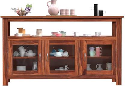 Credenza Solid Wood Free Standing Sideboard