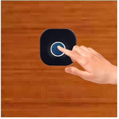 mapperz Furniture Smart Lock [DG 304] 40 Unique Access Drawer Lock with Finger Print Stealthlock Keyless Locking System