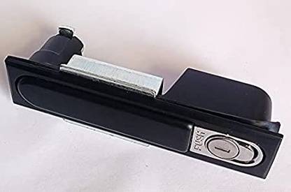 NR TRADERS Electric Cabinet Panel Cam Lock Push Button with Rod (Round) Rev-A-Lock Cabinet Security System