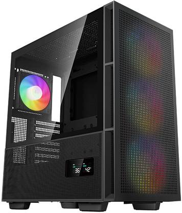 Deepcool ‎CH560 DIGITAL Mid Tower Cabinet with USB 2.0 and USB 3.0 Ports Compatible with Gaming Console