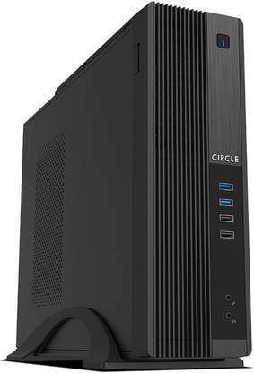 CIRCLE CT STICK M1 WITH POWER SUPPLY- MICRO ATX FULL TOWER Cabinet with USB 2.0 and USB 3.0 Ports Compatible with Computer