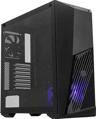 COOLER MASTER K501L RGB Computer Case - 360mm Radiator Support | 2 x 120mm Fans Pre-Installed Mid Tower Cabinet