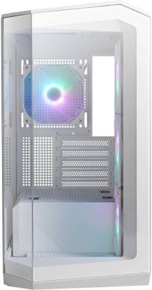 MSI MAG PANO M100R PZ White Micro ATX-Tower Cabinet Compatible with Computer