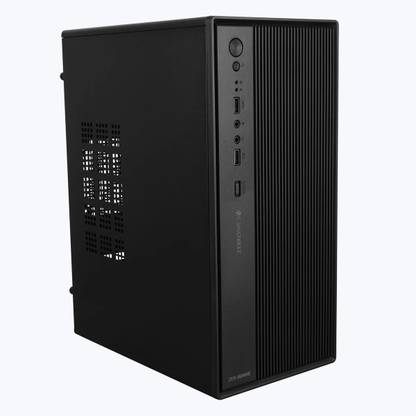 ZEBRONICS Zeb without smps mid tower Cabinet with USB 2.0 and USB 3.0 Ports Compatible with Computer