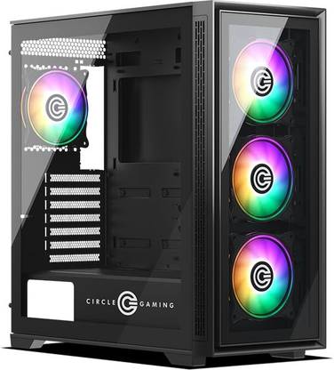 CIRCLE CT FURIOUS GLASS 360 MID TOWER Cabinet