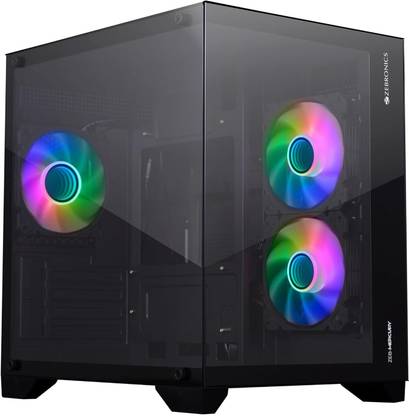 ZEBRONICS New Launch Premium Mercury Gaming MID TOWER Cabinet