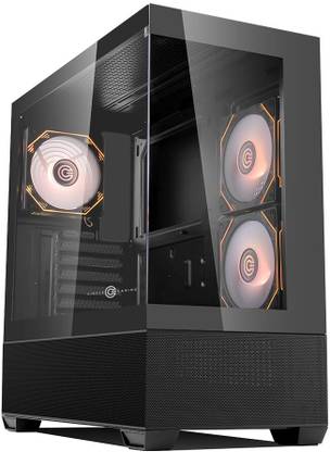 CIRCLE CT DEFENDER ZX3 GAMING MID TOWER Cabinet with USB 2.0 and USB 3.0 Ports Compatible with Gaming Console