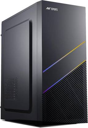 Ant Esports SI24 Support ATX, Micro- ATX, Mini-ITX | Pre-Installed 1 Rear Fan Mid Tower Cabinet
