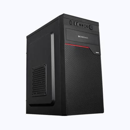 ZEB Smash-195B CABINET Cabinet with USB 2.0 and USB 3.0 Ports Compatible with Computer