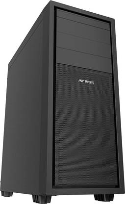 Ant Esports SX310 Pro Computer/Gaming Case, Support E-ATX,ATX,Micro-ATX,Mini-ITX 1 Rear Fan, Mid Tower Cabinet with USB 2.0 and USB 3.0 Ports Compatible with Computer