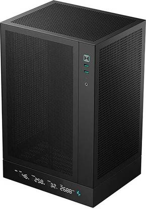 Deepcool CH170 DIGITAL Mini-ITX Gaming Cabinet Mid Tower Cabinet with USB 2.0 and USB 3.0 Ports Compatible with Computer