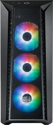 COOLER MASTER MB520 Mesh Computer Case - 3 x 120mm ARGB Fans Pre-Installed Mid Tower Cabinet Compatible with Computer