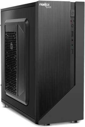 Frontech Blade Silver Computer Case with 2x USB 2.0 and Front Audio Mid Tower FT-4315 Cabinet