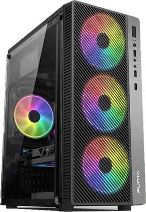 Punta AMEO MID TOWER GAMING Cabinet with USB 2.0 and USB 3.0 Ports Compatible with Computer