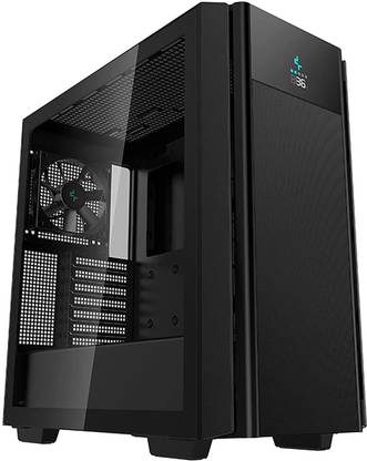 Deepcool CH510 MESH DIGITAL R-CH510-BKNSE1-G-1 Gaming/Computer Case, 1x120mm Rear Fan, Mid Tower Cabinet