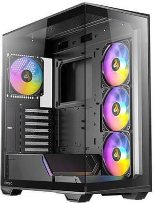 Antec C3-ARGB Mid Tower Cabinet with USB 2.0 and USB 3.0 Ports Compatible with Computer