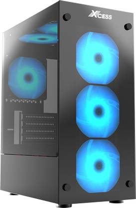 Xcess CORO IXC7003 RGB Gaming PC Case FULL TOWER Cabinet with USB 2.0 and USB 3.0 Ports Compatible with Computer