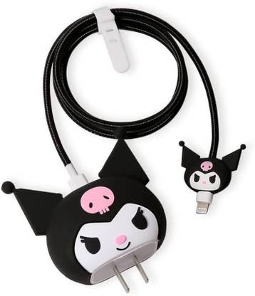 ZimniasO Charger Cover for iPhone 18W-20W Charger, 3D Cartoon Design Karumi Spiral Cover Cable Protector