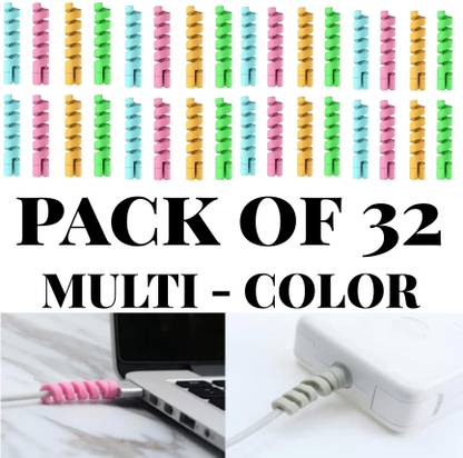 Paradise 32pcs Spiral Shape Data Cable Protector