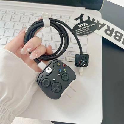 MOBISINGH Silicone Pull String Headphone Case For Compatible with Apple 20W Adapter