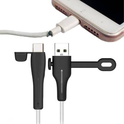 brainle Cable Protectors for Android Mobile Charger Cable Protector (Type C to Type USB) Cable Protector