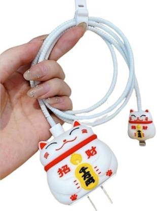 TECHWIND Silicone Charger Case for Iphone 18-20W Power Adapter and Cable Protector Case Cable Protector