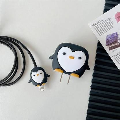 ELVORA Charger Cover for iphone 18W/20W Type C Adapter Full Protection 3D Astronaut Cable Protector