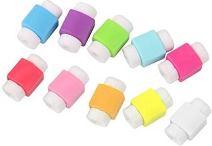 J Charger Cable Protector Compatible with Data Cable Saver Charging Cord 10 Pieces Cable Protector