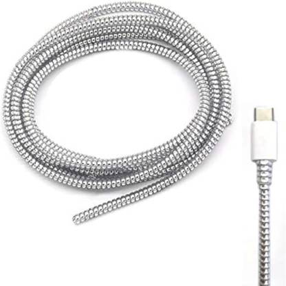 TRENDINGVIEW Cable Protector 1.5 Meter Multicolor Full Length Cable Protector (Pack Of -1) Cable Protector