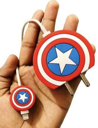 Expro CAPTAIN AMERICA MARVELS THEME CHARGER CASE Cable Protector