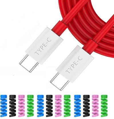 Red Champion Flexible Cable Wire Protector, Mouse Cable Protector ( 12 Pcs ) Cable Protector