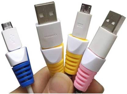 Crysendo Cable Cord Protector Saver for Any Data Cable Wire (Clips 8 Pcs) Cable Protector