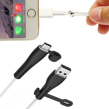 AXILA Cable Protectors for Android Mobile Charger Cable Protector (USB to Type C) Cable Protector